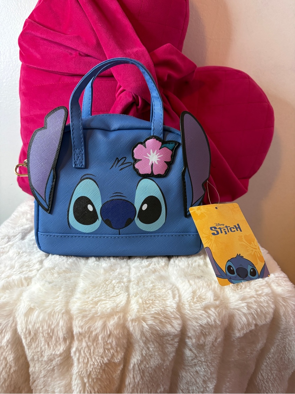 Stitch Crossbody Bag with Lip Balm Set - Picture 2 of 6